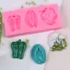 Múltiplos Tipos de Formas de Silicone de Frutas e Legumes para Brinquedos de Comida Realistas, Chocolate, Resina e Formas para Assar Bolo