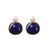 Personalidade Prata moda luxo brincos s925 prata banhado a ouro feminino Sul vermelho ágata brincos quadrados