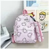 Nueva Mochila de Dibujos Animados Kulomi para Niños Niños y Niñas Guardería Mochila Escolar Set de Dos Piezas para Niños Mochila al por Mayor