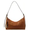 Bolsa Tote de Gran Capacidad para Viajes Diarios para Mujer 2025 Otoño Nuevo Retro Gamuza Trendy Versátil Bolso de Hombro Cruzado