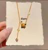 Nuevo Estilo Collar con Forma de Cintura Ojo de Gato Cepillado Chapado en Oro Joyería, Mismo Modelo que en Tiendas de Oro, Venta al por Mayor desde Fabricante para Comercio Electrónico en Vivo