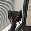 Bolso Bandolera Pequeño Cuadrado para Mujer 2025 Nuevo Estilo Coreano de Moda con Lazo de Perlas