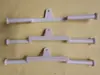 Apoios de nariz para óculos do fabricante, ganchos para óculos de haste de cristal transparente, componentes de suporte de placa de acrílico, suportes de ponte nasal