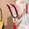 Contas de Bodhi Vermelhas com Pingentes de Fígado de Porco, Novas Contas de Oração Portáteis Estilo Chinês, Pulseira de Oração Unissex Atacado