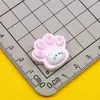 Desenho Animado Pata de Gato Fofa Pé Presilha de Cabelo Garra Capinha de Celular DIY Adesivos de Geladeira Cola Creme Acessórios de Resina
