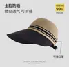 Gorra de Malla de Ala Extendida para Primavera y Verano para Mujer con Circunferencia de Cabeza Grande, Parasol Moderno y Versátil, Sombrero de Protección Solar para Viajes al Aire Libre