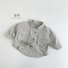 Camisas Infantiles 2026 Otoño Nuevo Estilo Niños y Niñas Ropa de Trabajo Exterior Chaqueta Bebé Pequeño Estilo Coreano Estilo Bosque Superior Moderno