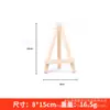 Suporte de Cavalete Pequeno de Madeira para Mesa Suporte para Porta-Retrato Suporte para Celular Obras de Arte Cavalete Dobrável para Óleo