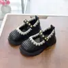 Zapatos para Niña Zapatos de Princesa Zapatos de Piel Moda Primavera 2026 Zapatos de Suela Suave para Niños Pequeños y Medianos Niñas Guardería Zapatos de Presentación para Bebé
