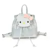 Mochila de diseño de nicho estilo coreano con solapa, bolso de hombro único, mini bolso escolar lindo de niña con estampado de leopardo