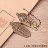 Latón Puro Bagua Sello del Decreto Imperial Amuleto Llavero de Coche Colgante Llavero de Dinero de los Cinco Emperadores Accesorio Colgante Decoración