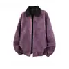 Chaqueta de trabajo Migura tie-dye estilo granero para hombres y mujeres, abrigo moderno de otoño de corte holgado, cárdigan top Migura bloque de color Detroit