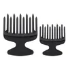 Pente Garfo para Cabelo Oleoso na Parte de Trás Masculino, Pente Garfo para Estilização Caseira, Pente Faca Avião para Cabelo, Pente de Estilização da Moda, Pente Faca Grande