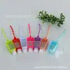 30ml 50ml 60ml Frasco com Gancho Manga de Silicone Fácil de Transportar Pet Frasco de Álcool em Gel Sem Lavagem Frasco Desinfetante