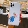 Funda de teléfono de dibujos animados linda y divertida con temática de Stitch adecuada para iPhone 14, 17 Pro, funda blanda, modelo transparente para iPhone 13