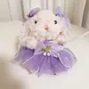 [Solo Ropa] Ropa de Conejo Delicioso 15cm Ropa para Muñeco de Conejito Dulce y Ratón Suéter y Falda