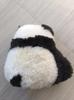 Fonte fábrica de lã capa de travesseiro sofá travesseiro cabeceira janela saliente almofada pele um desenho animado panda PP travesseiro