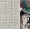 Pegatinas de Uñas de Flores Coloridas de Primavera, Varios Diseños Mixtos, Flores 3D Impermeables, Pegatinas de Uñas Repujadas 5D, Modelo Hg