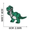 Amazon Parche de Tela Bordado de Dinosaurio Mixto Decoración de Ropa Parche de Dinosaurio Pequeño Bolsa con Parche de Animal Pequeño