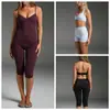 Conjunto de Ropa Deportiva Transfronteriza Espalda Bonita Secado Rápido Chaleco Deportivo Entrenamiento al Aire Libre Correr Pilates Yoga Conjunto de Tops
