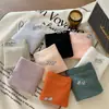 Ropa interior de algodón puro de cuatro esquinas para mujer, entrepierna 100% algodón, transpirable, de cintura media, sin costuras, pantalones de seguridad anti-exposición, pantalones de pierna recta a rayas verticales para niñas