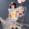 Vestido de Verão para Meninas 2026 Novo Estilo Deslumbrante Vestido de Princesa Infantil Roupa de Verão da Moda para Bebês