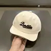 Gorro para Bebé Infantil Primavera y Otoño Delgado Estilo Coreano Gorra con Visera de Pato Letra Bordada para Niñas Protector Solar Infantil Gorra de Béisbol con Visera Suave