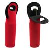 Nova bolsa de presente portátil para presentear resistente a quedas padrão de impressão de garrafa de champanhe vinho tinto Neoprene material de mergulho capa de garrafa