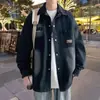Conjunto de camisa de mezclilla moderno y genial para niños, atuendo de primavera y otoño, elegante conjunto de dos piezas para adolescentes, a la moda y que realza la altura