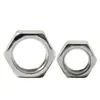 Tuerca Hexagonal Pequeña Galvanizada de Hierro Lado Opuesto Estrecho Lado Delgado Tuerca Hexagonal Pequeña Gb51Gb53 Tuerca de Diámetro Exterior Pequeño M6M8 Rosca Fina