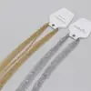 Cadena Versátil Universal Cruzada Simple Transfronteriza DIY Cadena Cruzada Acero Inoxidable Chapado en Oro de 18 Quilates Cadena O Cadena Terminada Venta al por Mayor para Hombres y Mujeres