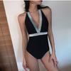 Traje de baño de moda 2021, sexy, delgado, adelgazante, de una pieza, triangular, de aguas termales [una generación de cabello]]