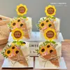 Decoración de Tarjeta para Pastel de Girasol del Día del Maestro 2025 Tarjeta de Felicitación de Felices Fiestas de Agradecimiento al Maestro Decoración de Tarjeta