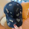 Gorra de béisbol rígida de primavera y otoño para mujer, estilo coreano, nueva, versátil, informal, a prueba de sol, con visera pequeña para hombre