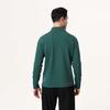 Dijia Otoño Nuevo Tops para Hombre con Media Cremallera Waffle Outdoor Ocio Deportes Fitness Running Tejido de Punto Manga Larga