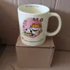 Taza de crema de alta calidad con dibujos animados, estilo crema, bonita taza de cerámica para el hogar con una taza de desayuno Shreel, taza de leche Jane