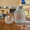 Kaikyo Cristal Transparente Hervidor de Agua Fría para Beber Agua Versión de Lujo Ligero Simple Moderno Hervidor de Agua Tetera