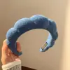 Faixa de Cabelo Fofa para Lavar o Rosto para Mulheres 2024 Nova Headwear de Desenho Animado Faixa de Cabelo Faixa de Cabelo Grampo de Cabelo de Pelúcia Presente Venda por Atacado