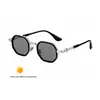 2026 Nuevas Gafas de Sol Fotocromáticas de Montura Cuadrada de Moda Europea y Americana para Hombre, Gafas de Sol Personalizadas para Protección UV al Aire Libre para Hombre, Transfronterizo