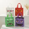 Fabricante Popular Transfronterizo de Bolsas No Tejidas para Halloween Bolsas de Regalo Laminadas de Dibujos Animados Bolsas Impermeables para Dulces de Halloween