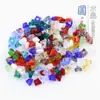 Suministro directo de fábrica 4-10 mm Nuevas cuentas triangulares cristal de vidrio cuentas sueltas tridimensionales accesorios para joyería DIY pendientes