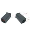 Adaptador hueco adaptador funda de goma funda de goma cabeza conexión tubo de tienda de campaña funda conexión tubo cuadrado funda de goma cuadrada conexión bidireccional