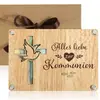 Temporada de Graduación Transfronteriza Temporada de Regreso a Clases Conejo Decoración de Pascua Cartera de Madera Regalo en Dinero Adornos de Madera Modernos Simples