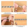 Pulseira Modular Italiana Personalizada Mais Vendida da Amazon com Estampa de Desenho Animado DIY Pulseira de Aço Inoxidável Feita à Mão