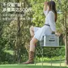 Mesa plegable tipo rollo de huevo para camping al aire libre Explorer, mesa de picnic, juego completo de mesa y sillas portátiles