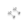 Aretes de Aleación de Titanio F136 de Grado Médico, Grado de Implante, Diseño Simple y Elegante, No es Necesario Quitar al Dormir, Previene el Obstrucción del Agujero del Oído, Joyería para Orejas