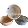 Q-210 Cesta de Drenagem Atacado Cesta de Drenagem Doméstica Plástico Cesta para Lavar Vegetais Cesta para Cozinhar no Vapor Bacia Redonda para Lavar Vegetais