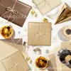 Papel Pera Cor Marrom Wx 17g Papel de Embrulho à Prova de Umidade para Doces de Presente Papel de Cópia Decorativo Marrom
