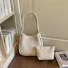 Bolsa Saco Textura Trançada Retrô Tendência Estilo Coreano Bolsa Transversal de Ombro Único Feminina Grande Capacidade Simples Alta Aparência Bolsa Tote para o Dia a Dia