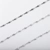 Jinyiyuan corrente de aço inoxidável feita à mão elegante simples criativa pulseira colar joias acessórios DIY para combinar com tudo